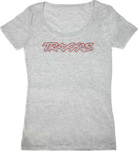 Traxxas TRA1325A - T-SHIRT Traxxas PETITE WOMENS GREY A-SMALL SIZE