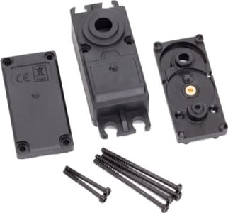 Traxxas TRA2251 - Servo Case - Plastic (Top - Middle - Bottom)/ Gaskets/ Hardware