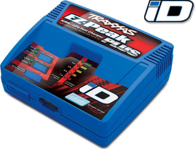 Traxxas TRA2970 - Charger, EZ-Peak Plus, 4 amp, NiMH/LiPo with iD Auto Battery Ide