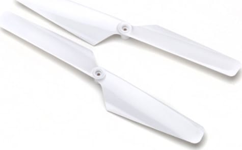 Traxxas TRA6627 - Rotor blade set, white (2)/ 1.6x5mm BCS (2)