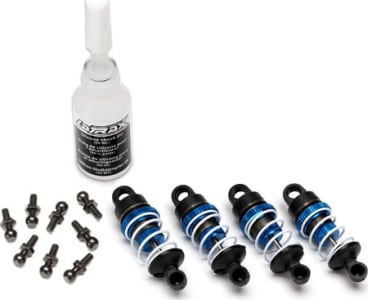 Traxxas TRA7560X - Latrax Shocks Blue-Anodized Aluminum - Assembled