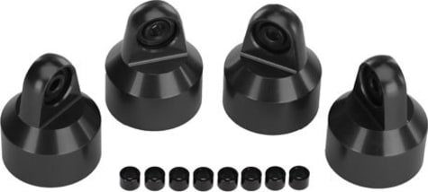 Traxxas TRA7764X - X-Maxx 8S GTX Shock Caps Aluminum 4 / Spacers 8 Xmaxx