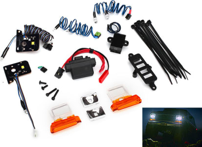 Traxxas TRA8035 - TRX-4 Complete LED Light Set with Power Supply