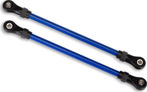Traxxas TRA8143X - TRX-4 Links Front Lower Blue 5x104mm Powder Coated Steel