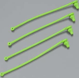 Traxxas TRA5753 - Body Clip Retainer Green Spartan (4)