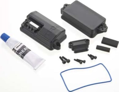Traxxas TRA3628 - Box, receiver (sealed)/ foam pad/2.5x8mm CS (4)/ 3x10mm CS (2)