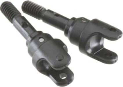 Traxxas TRA7054 - Stub axle, steel (2)/ yokes (2) (assembled)