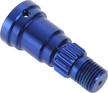 Traxxas TRA7753 - Stub Axle Aluminum Blue Anodized X-Maxx