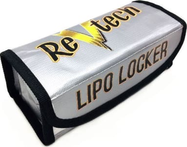 Trinity TRIREV2201 - LiPo Safety Locker for (2) 2S Packs or (1) 4S Pack
