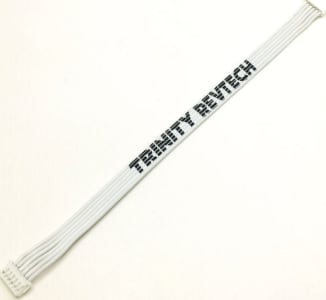 Trinity TEP3104 - Flat Sensor Wire With TRINITY Logo White 150mm
