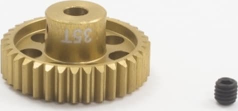 Trinity TRITEP4835 - light weight Aluminum Pinion Gear 48 Pitch 35 Tooth