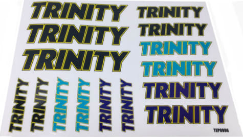 Trinity TRITEP9996 - Trinity Retro Sticker Sheet (2) Multi Color Tep9996