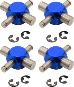 Hot Racing TRVO245206 - discontinued Titanium u-joint set blue