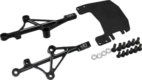 Hot Racing TTDR14G01 - Aluminum graphite Upper Chassis ESC Mount T3-01
