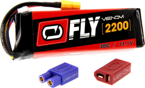 Venom Racing VNR25077 - discontinued 2200mAh 3S 11.1V30C LiPO UNI 2.0