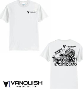 Vanquish Products VPS00103 - Vanquish Products VS4-10 Origin Shirt White L