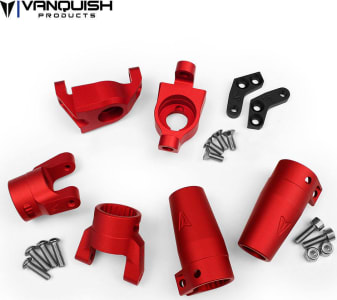 Vanquish Products VPS06513 - Axial Wraith Stage One Kit Red Anodized
