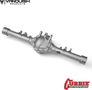 Vanquish Products VPS06610 - Currie Rockjock Scx10-Ii Rear Axle Clear Anodized