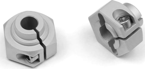 Vanquish Products VPS07080 - 12mm Hex Clear Anodized