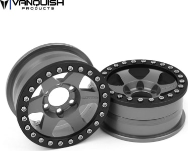 Vanquish Products VPS07765 - Method 1.9 Race Wheel 310 Grey Anodized Beadlock (2)