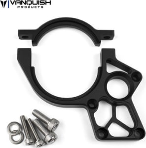 Vanquish Products VPS07991 - Vanquish Yeti/RR10 Motor Plate Black Anodized