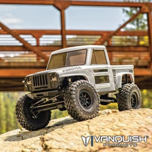 Vanquish Products VPS09012B - VS4-10 F0RDyce Straight RTR Axle Rock Crawler (Grey)