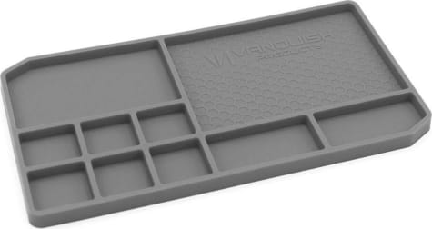 Vanquish Products VPS10164 - Rubber Parts Tray - Grey
