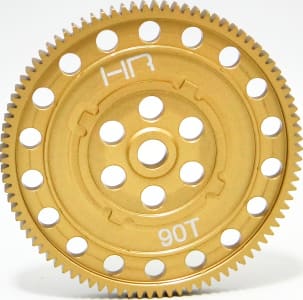 Hot Racing VTH90H - Hard Aluminum 48p 90t Spur Gear: Losi Vaterra
