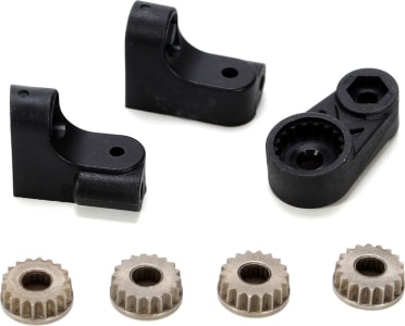 Vaterra VTR231000 - Servo Arm & Mount Set: Twin Hammers