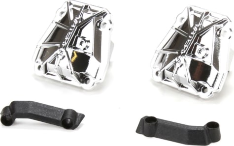 Vaterra VTR232075 - Diff Cover & Diff Skid Plate Set Front/Rear: ASN