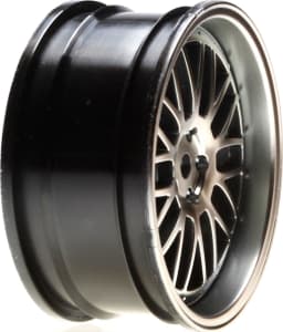 Vaterra VTR43005 - discontinued Wheels Front 54 X 26mm Deep Mesh Matte Gun (2): V10