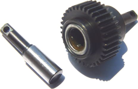 Hot Racing VXS125X - discontinued Steel Center One-Way Differential Assembly