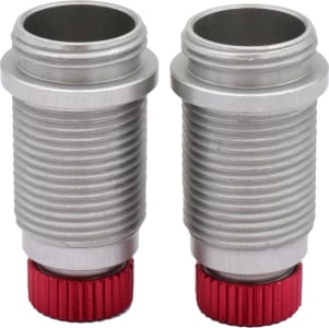 Hot Racing VXS15502 - Aluminum Hard Anodized Shock Body (Red) - TRA 1/16