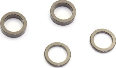 Kyosho KYOW0149GM - Aluminum Collar(5x7x1mm/2mm/Gunmetal) (2 Pieces)