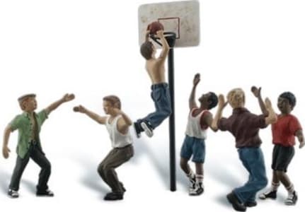 Woodland Scenics WOOA1926 - HO Shootin' Hoops