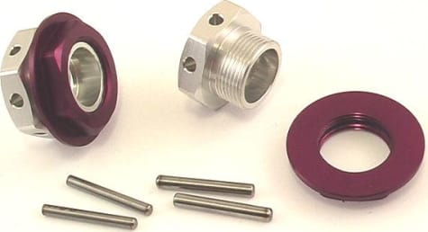Hot Racing WHT2307 - discontinued Purple 23mm Hex 8mm Axle Hub Hf Lst2