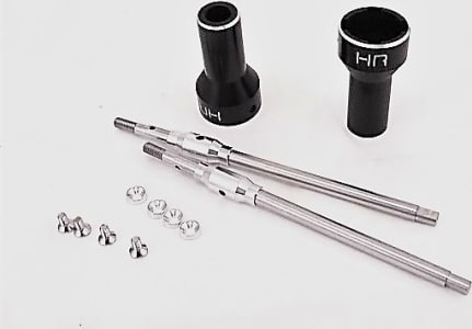 Hot Racing WK56L01 - discontinued Black Aluminum Rear Axle Lock-Out Kit