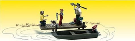Woodland Scenics WOOA2203 - N Family Fishing