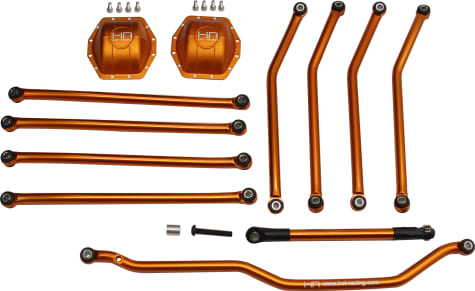 Hot Racing WRA8000X03 - Orange Full link dress up set Wraith Ridgecrest