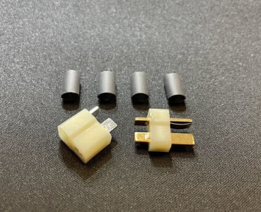 W S Deans WSD1320 - Ultra Plug High Temp Male/Female Set 12-16GA