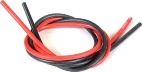 W S Deans WSD1410 - Wet Noodle Flex 12-Gauge Red 2/Black 2