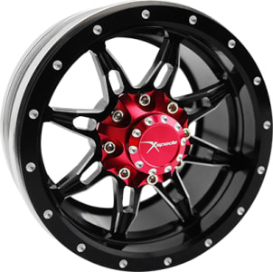 X-Spede XPBL19EX01 - discontinued 1.9 Aluminum X Type Beadlock Wheels (4)