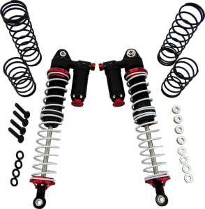 X-Spede XPTD120FW02 - discontinued Black and Red 120mm Aluminum Adjustable Piggyback S