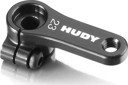Xray XRA293401 - Alu Clamp Servo Horn - KO Sanwa - Offset 1-Hole M3 - 23T