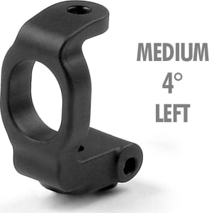 Xray XRA302364 - composite c-hub left - 4? deg. - medium