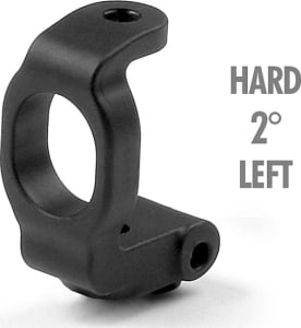 Xray XRA302372 - composite c-hub left - 2? deg. - hard
