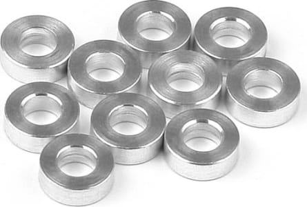 Xray XRA303123 - aluminum shim 3x6x2.0mm 10