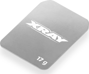 Xray XRA326182 - Stainless Steel Weight 17g ? Front