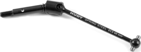 Xray XRA365300 - ECS rear drive shaft 68mm - Hudy spring steel