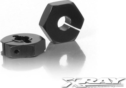 Xray XRA365350 - aluminum wheel hub 14mm 2